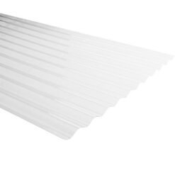 Policarbonato Acanalado Transparente 0,7x81x3.0mts