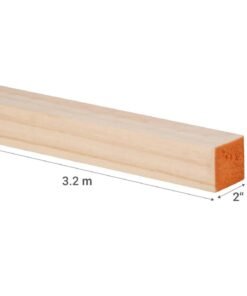 Madera Seca Cepillada 2x2x3.20mt C/u
