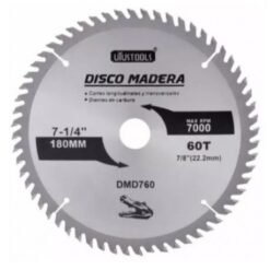 Disco Corte Madera 7 1/4" 60dts Uyustools (dmd760)