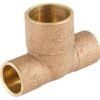 Tee So-so-so 1/2" Bronce