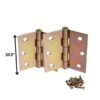 Bisagra 3 1/2" Pack C/tor 2 un