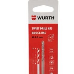 Broca Fierro Hss 10mm Wurth