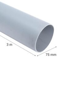 Tubo Pvc Sanitario 75mm x 3mt