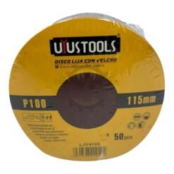 Disco Lija 4 1/2" G-100 C/velcro C/u (ljv4100)