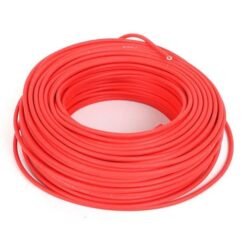 Cable Eva 1,5mm Rojo Rollo 50mts