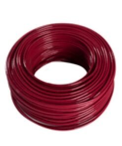 Cable Eva 2,5mm Rojo Rollo 50mts