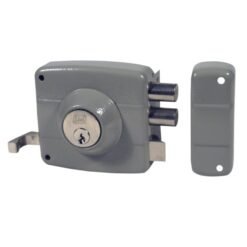 Cerradura Sobrep 30-45mm Cil/suelto Gris Lioi