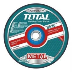 Disco Corte Metal 9" x 3.0mm (tac2212301ha) Total