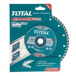 Disco Corte Diamantado Turbo 7" 180mm Total (tac2131803)