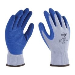Guante Palma Latex Azul Talla 9 L-1201