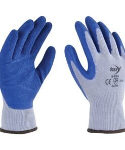 Guante Palma Latex Azul Talla 9 L-1201