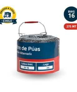 Alambre Puas N° 16 x 500 mt Geobosques