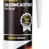 Silicona Acetica Negra -280ml Wurth