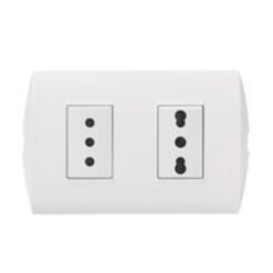 Enchufe Embutido Simple 2p+t 10/16a Bip 250v Blanco Bticino