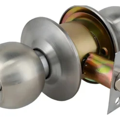 Cerradura Cilindrica Baño 101 Acero Inoxidable Oister (cep0001290)