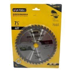 Disco Corte Madera 7 1/4" 40dts Uyustools DMD740