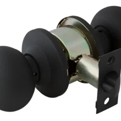 Cerradura Pomo Dormotorio Oficina Negra (cep878l) Odis