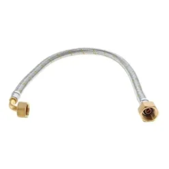 Flexible Gas Hi-hi X1/2" x 1/2" 1 mt Stretto /taumm