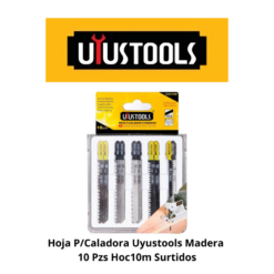 Hoja Sierra Caladora 10pcs P/madera HOC10M Uyustools