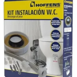 Kit Instalación Wc Descarga al piso  Hoffens