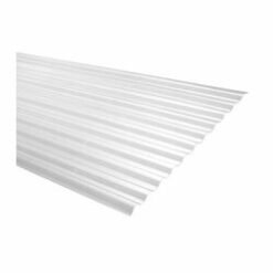 Policarbonato Acanalado Transparente 0,5x81x3.0mts