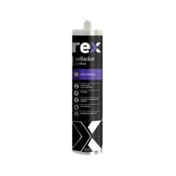 Sellador Acrílico Pintable Blanco 300ml Rex