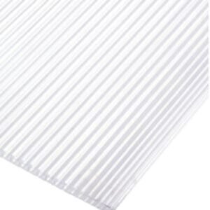 Policarbonato Acanalado Transparente 0.7x3mts