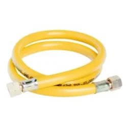 Manguera Gas Plastica 1 Metro C/rosca 3/8 H/izq