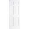 Puerta Sinfonia Hdf 6 Paneles Blanca 60cms x 2mts