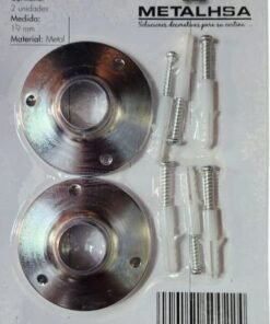 Flanche P/cortina 1/2" Set