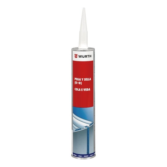 Adhesivo Estructural Pega y Sella Gris Wurth