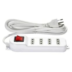 Alargador con interruptor 4 posiciones 3mts  AGM314CL-B