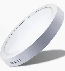 Panel Led Sobreponer Redondo 18W L. fria Megabright