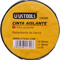 Cinta Aislante 0.15mm x 18mmm x 5Y Uyustools CIA305