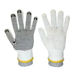 Guante Pigmentado Blanco con Amarillo Uyustools Y00271