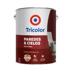 Latex Paredes y Cielos Negro Litro Tricolor