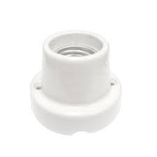 Portalámpara Base Recta Loza Modelo 6012 Stanford