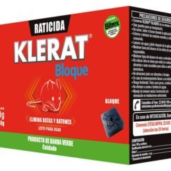 Raticida Bloque de 20g 500g Klerat