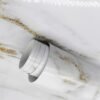Rollo de Papel Tapiz Vinilo Autoadhesivo Blanco con Líneas Doradas Mármol 1.22 x 2.44mts (ADH 6A)