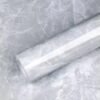 Rollo de Papel Tapiz Vinilo Autoadhesivo Gris Ceniza Mármol 1.22 x 2.44mts (ADH 4B)