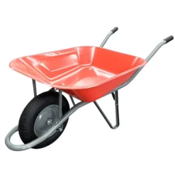 Carretilla Liviana 60 Litros Con Rueda 350x8 Roja Lioi