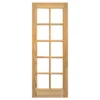 Puerta Pino Radiata 15 Vidrios 75cm x 2m