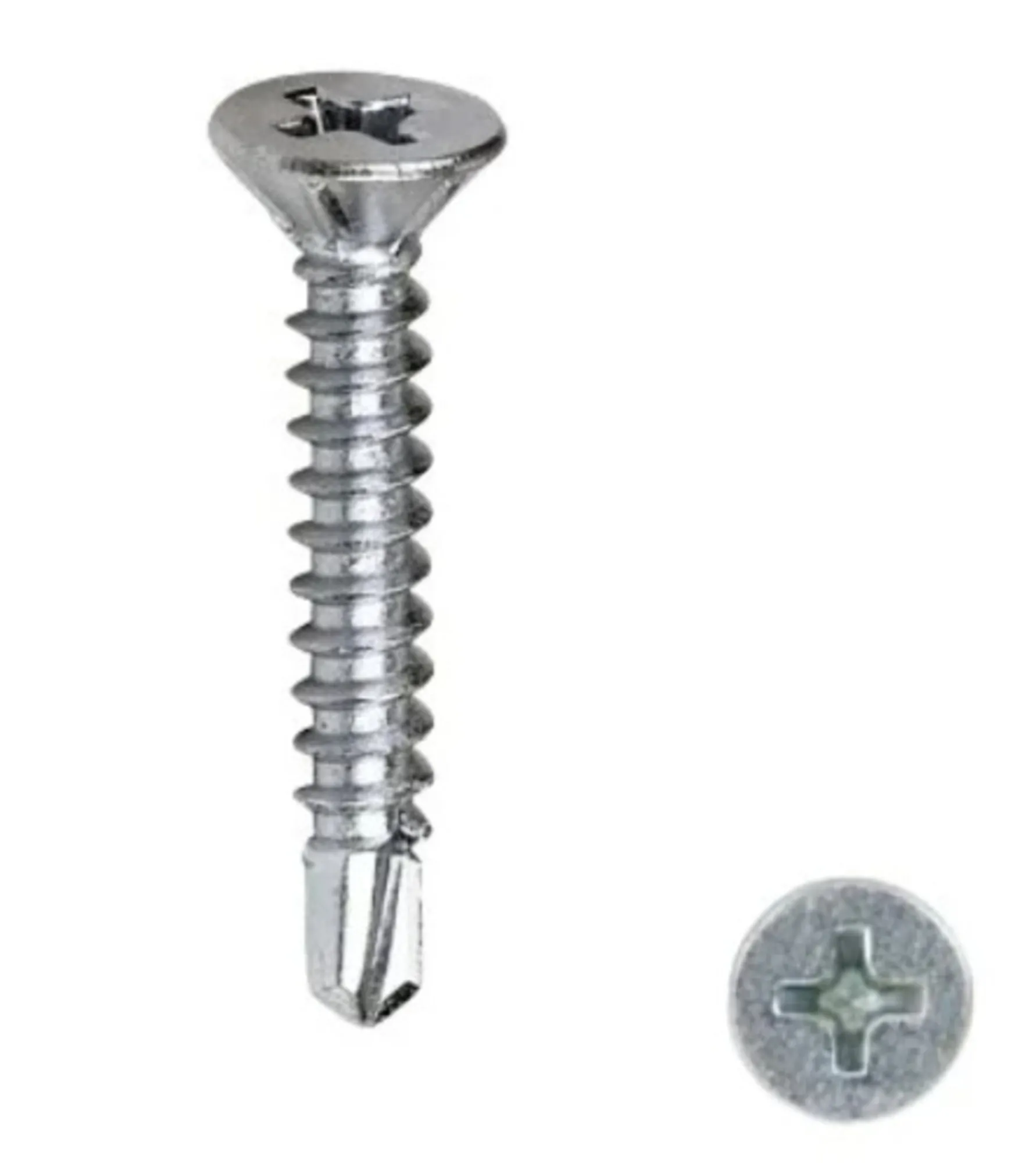 Tornillo Fibrocemento Punta Broca 8 x 1"